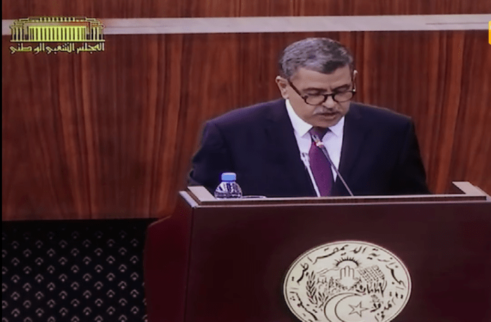 SNMG, gouvernance, économie ... Djerad présente le Plan d'Action à l'APN