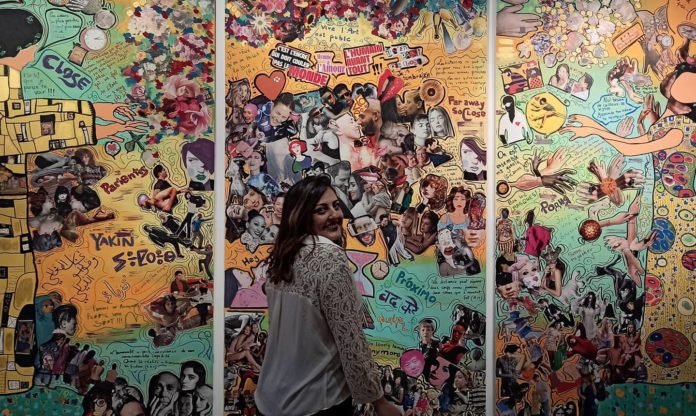 L'artiste Yasmine Bourahli