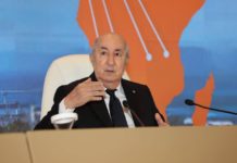 Tebboune plaide pour le renforcement de la présence de l’Algérie en Afrique Tebboune plaide pour le renforcement de la présence de l'Algérie en Afrique