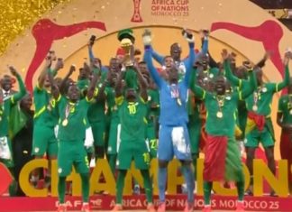 Le Sénégal 1-le Maroc 0 : Les Lions de la teranga rois de l’Afrique 
